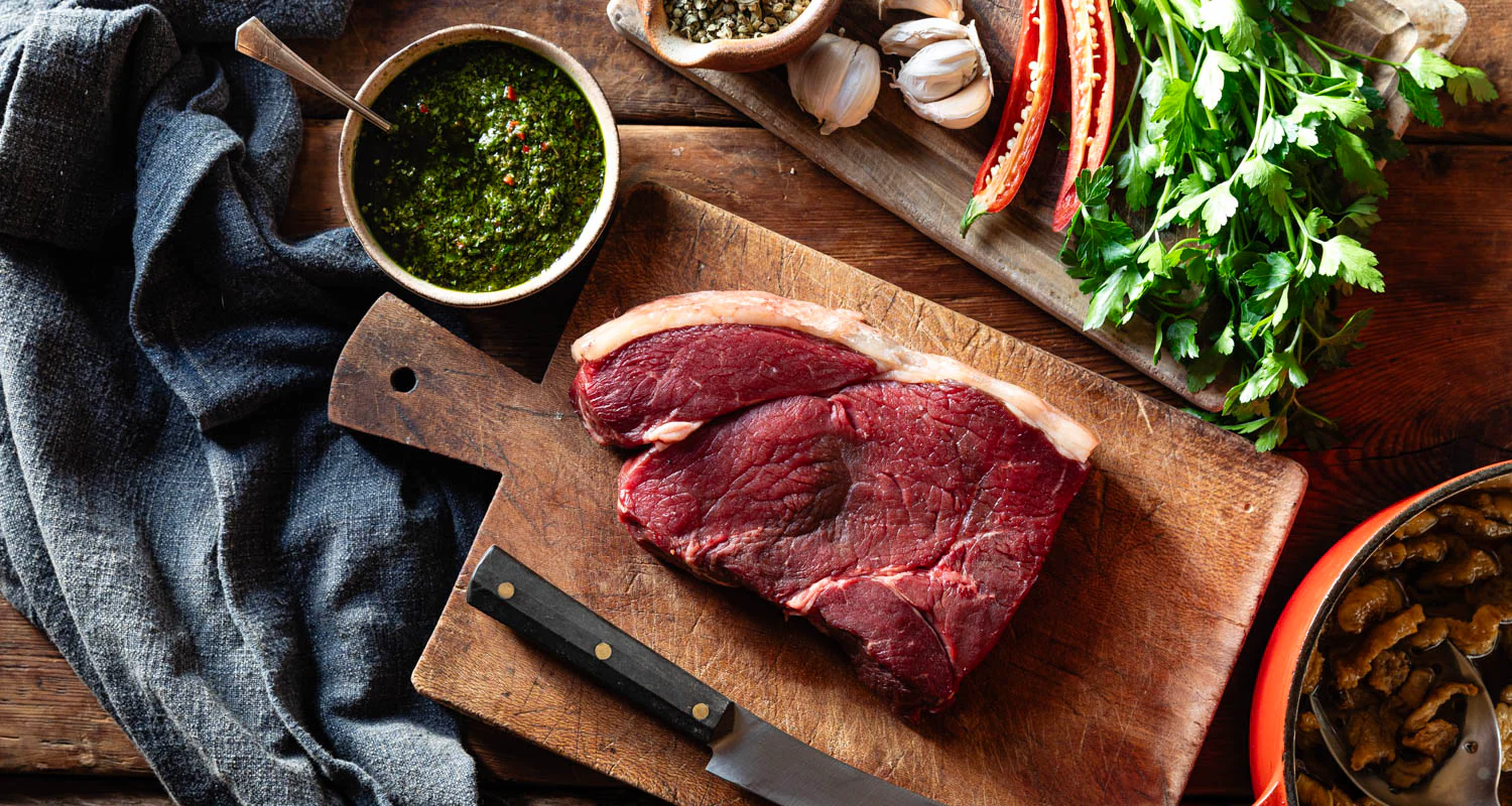 Sharing Rump Steak with Chimichurri & Beef Fat (for Chips) - Image 4