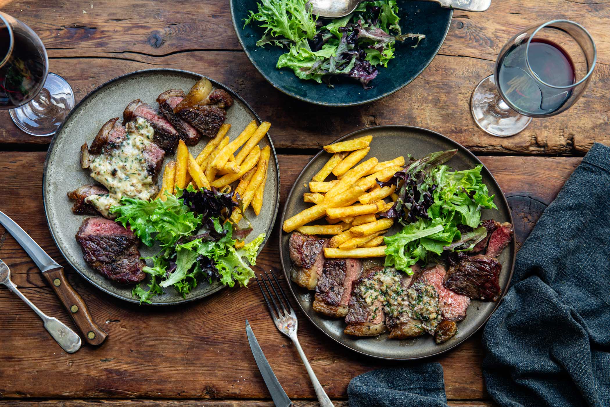 Sirloin Steak with Smoked Bone Marrow Butter - Image 7